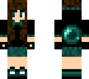ender pearl girl with headphones slim version without mask