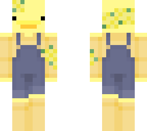 flower overall duck