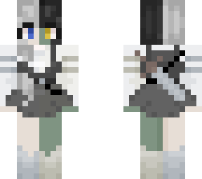 half and half oc skin