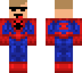 happy spiderman skin