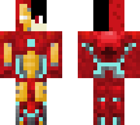 ironman with midle face ( another face )