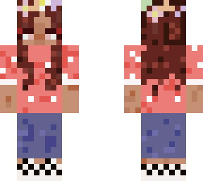 mushroom shirt girl