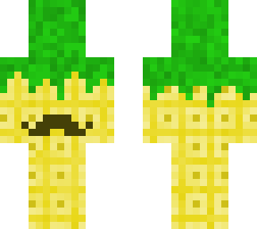 mustache pineapple