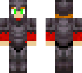 netherite armor kid