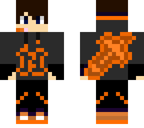 orange gamer with sword