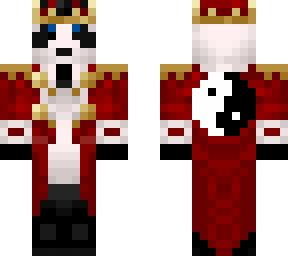 panda red coat