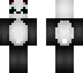 panda with eyes aqua marin