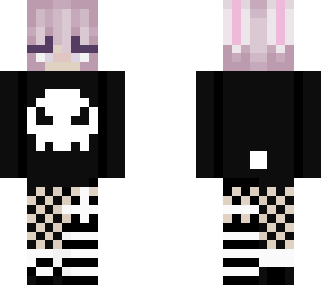 pink haired bunny