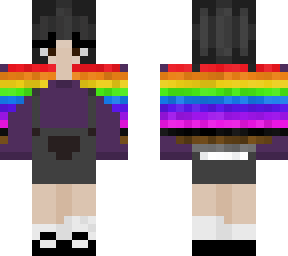 pride flag cape