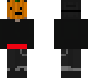 pumpkin boy with mask