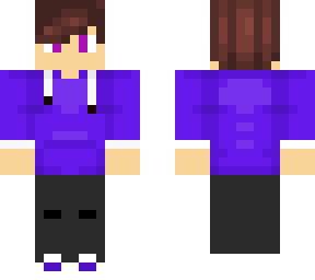 purple boy with sweater