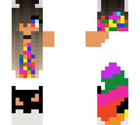 rainbow wolf