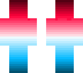 red and blue fade