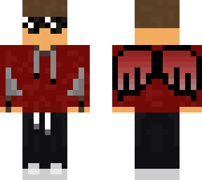red hoodie athlete