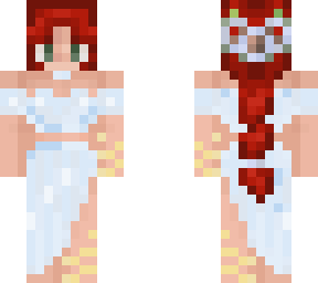 redhead ballgown