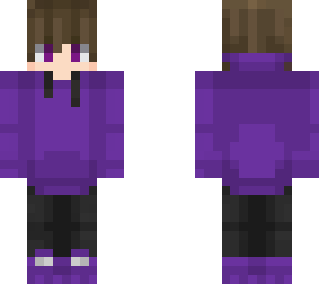ripa head with purpled body (purple hoodie boy)