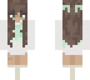soft girl with bows