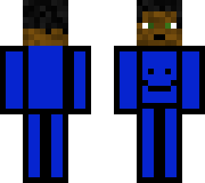 the among us human representation (blue, boy)