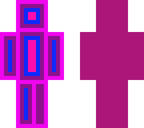 the multiple colors