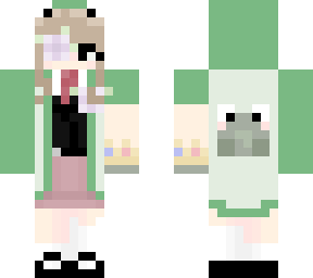 unfinished frog girl