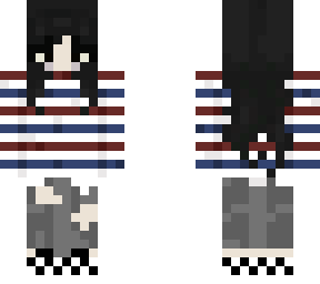 -striped jumper