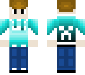a normal cyan boy