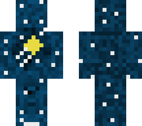 a shooting star/space skin