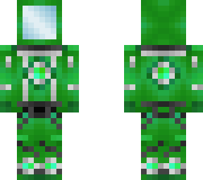 among us skin-green