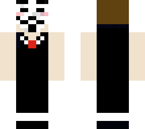 anonymous with suit on without sleeves
