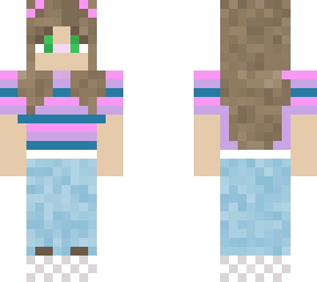 bi flag striped shirt <3