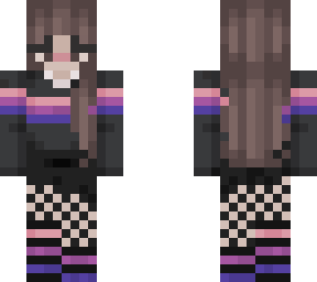 bi girl with dark hair