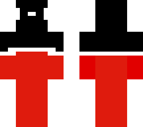 black white and red