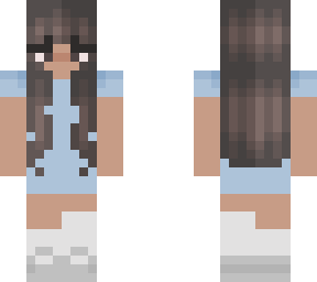 blue dress white socks