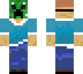 creeper mask skin