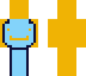 custom orange and blue dream skin