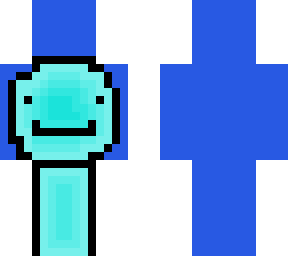 cyan and blue