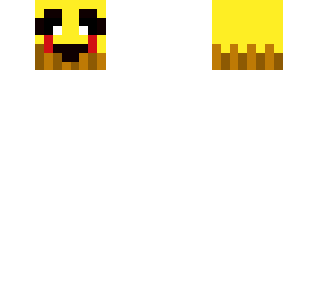 evil golden cupcake