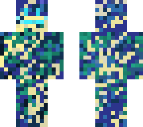 glitch smily (blue)