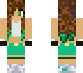 green girl