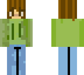 green hoodie :)