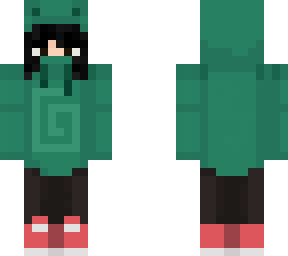 karl's frog hoodie but i edited myself into it