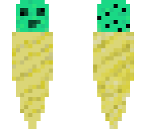 mint chip cone