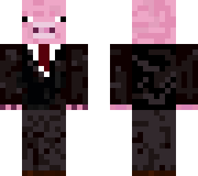 new pig in suit