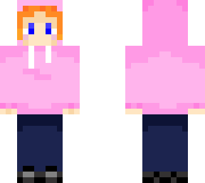 phenyx in a pink hoodie :)