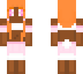 pink bunny girl