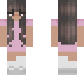 pink dress white socks