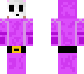 purple shy guy