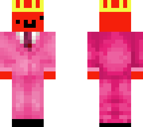 red durp in pink suit
