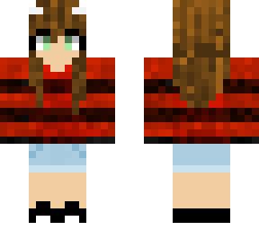 red sweater