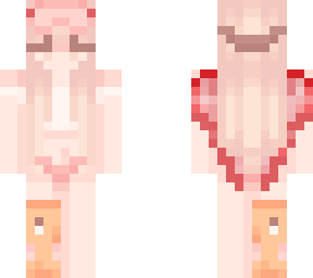 summer girl with horns and wings
